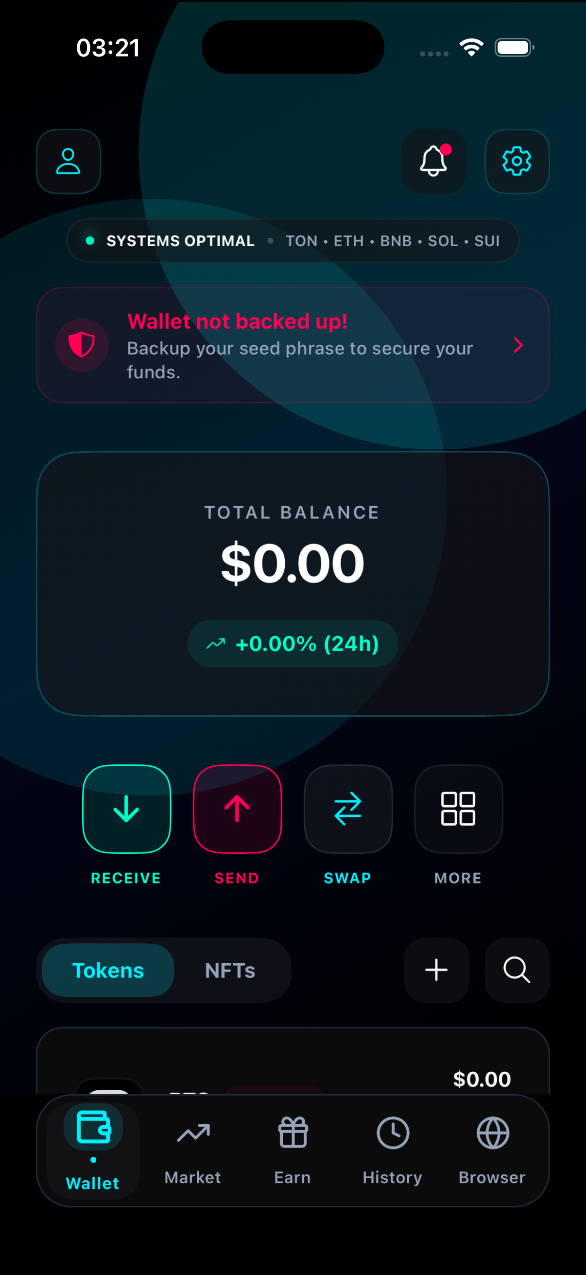 Raven Wallet App